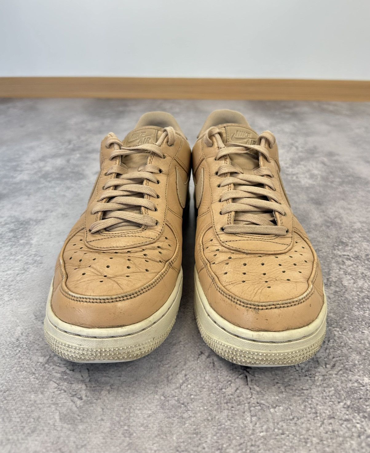 Nike Vintage Nike Air Force 1 Low Vachetta Tan Y2K Sneakers Shoes Size US 9.5 / EU 42-43 - 6 Thumbnail
