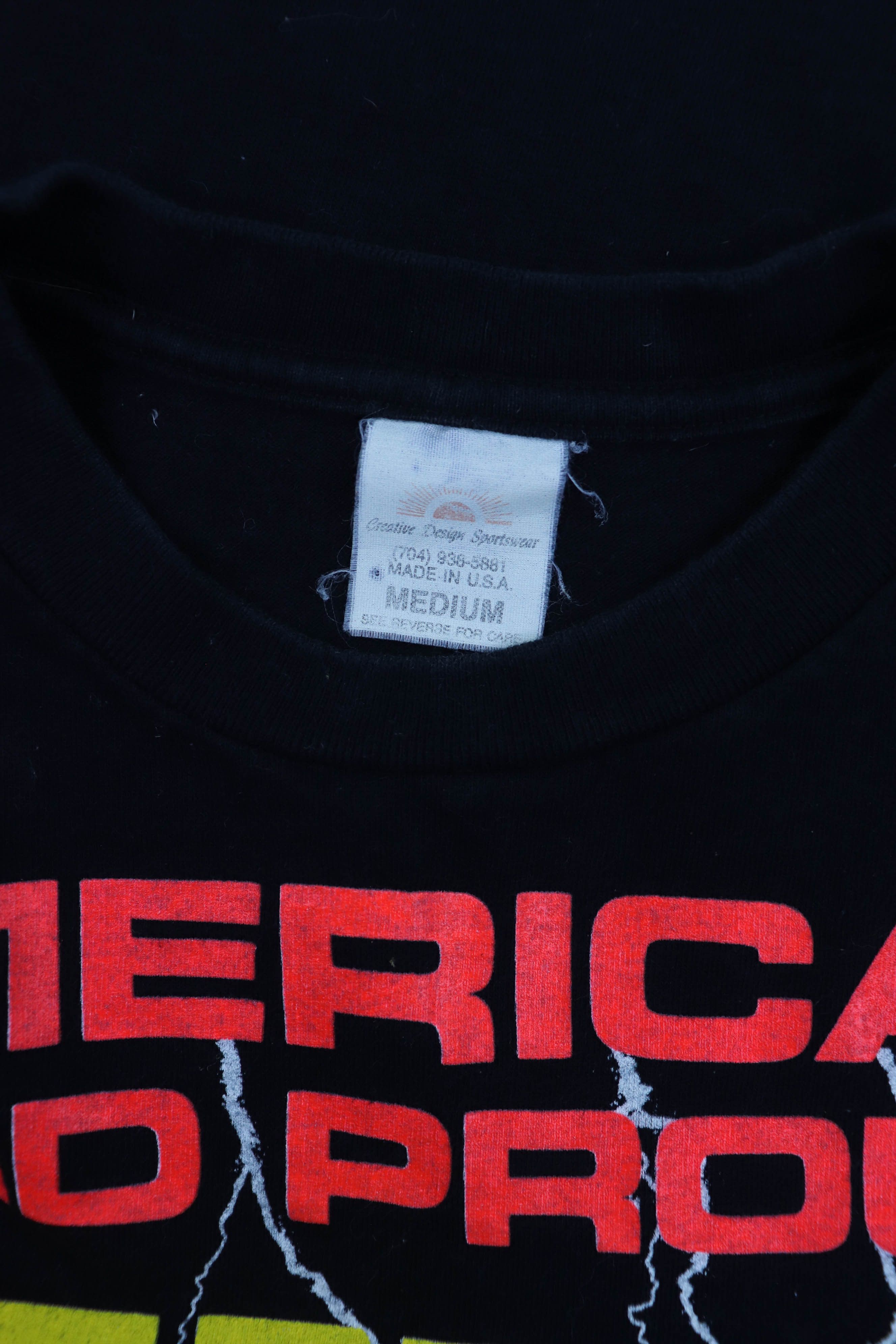Vintage American And Proud Desert Storm Vintage 90s Graphics Tshirt Size US M / EU 48-50 / 2 - 9 Thumbnail
