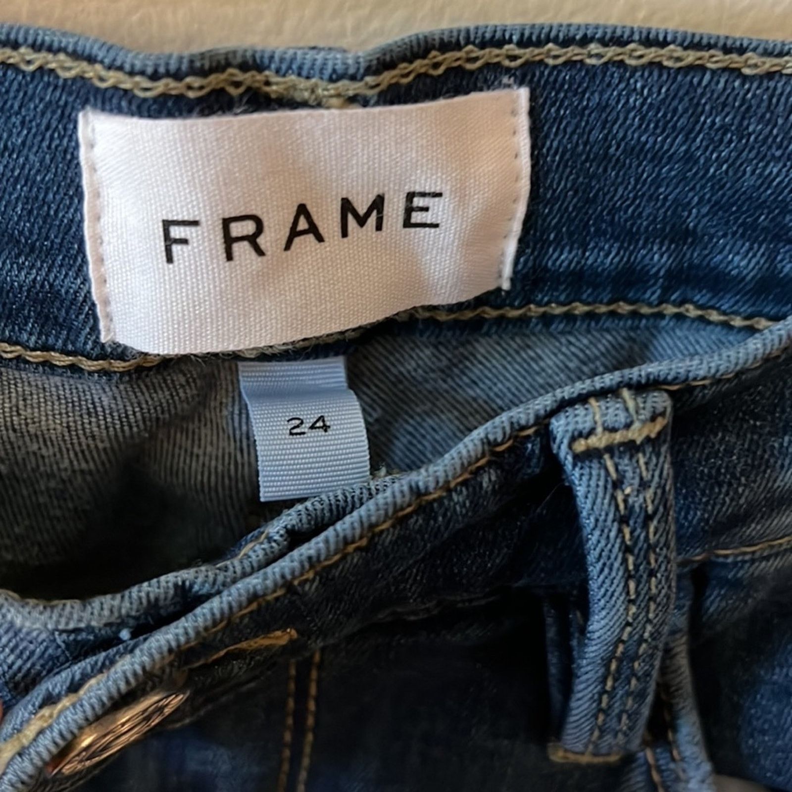 Frame Frame Le Garcon Straight Leg Jeans Size 24 Size 24" / US 00 / IT 34 - 7 Thumbnail