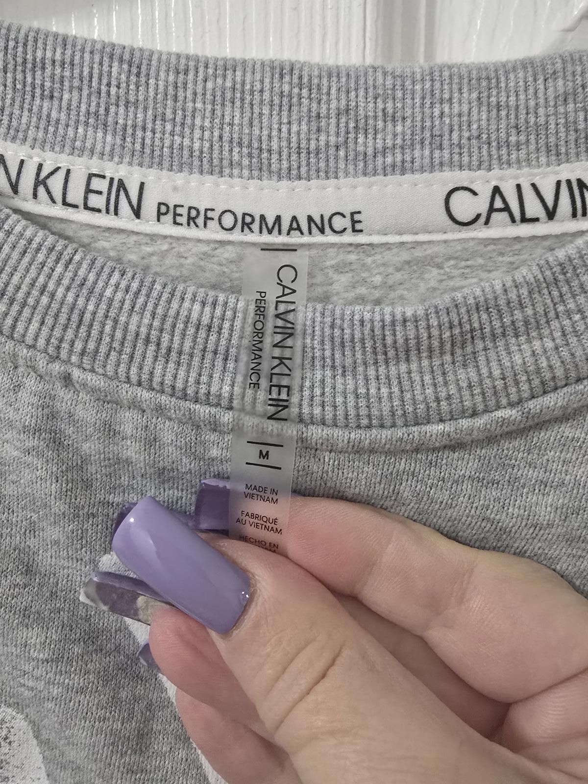 Calvin Klein Calvin Klein Performance Gray Crewneck Sweatshirt Medium Size M / US 6-8 / IT 42-44 - 3 Thumbnail