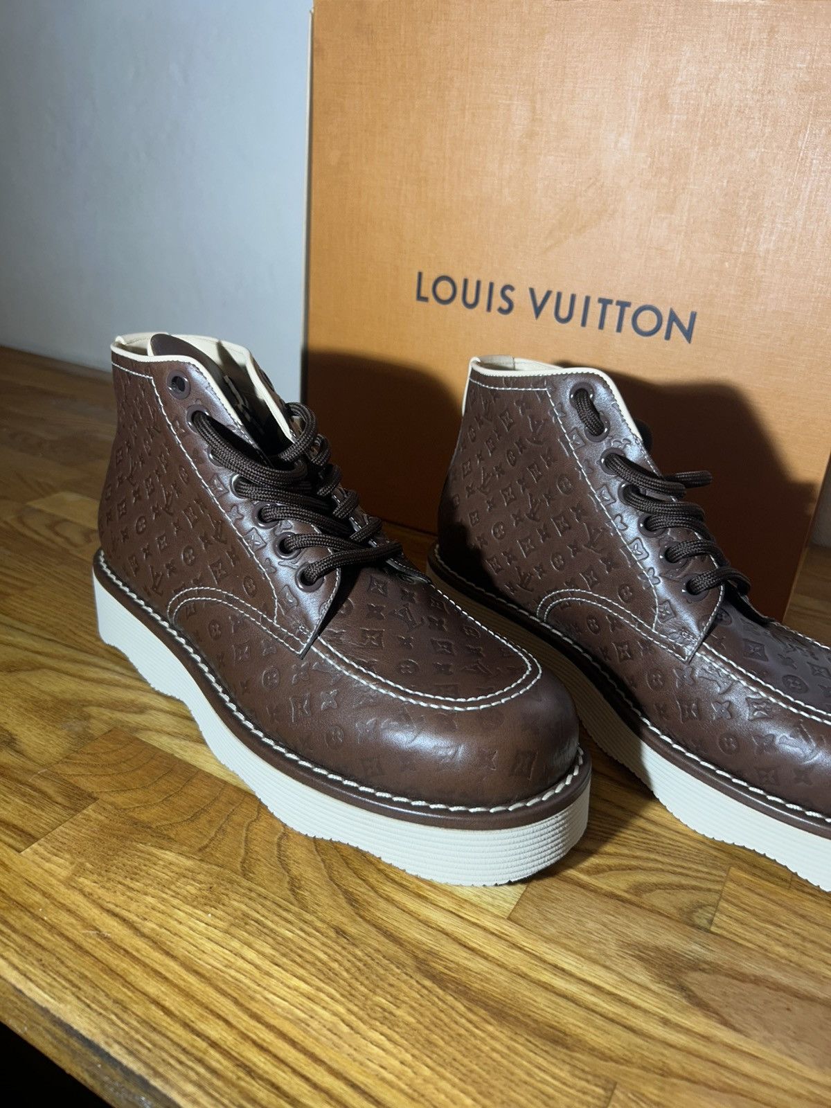 Louis Vuitton Louis Vuitton x Tyler, the Creator Waves High Derby Size US 10 / EU 43 - 5 Thumbnail