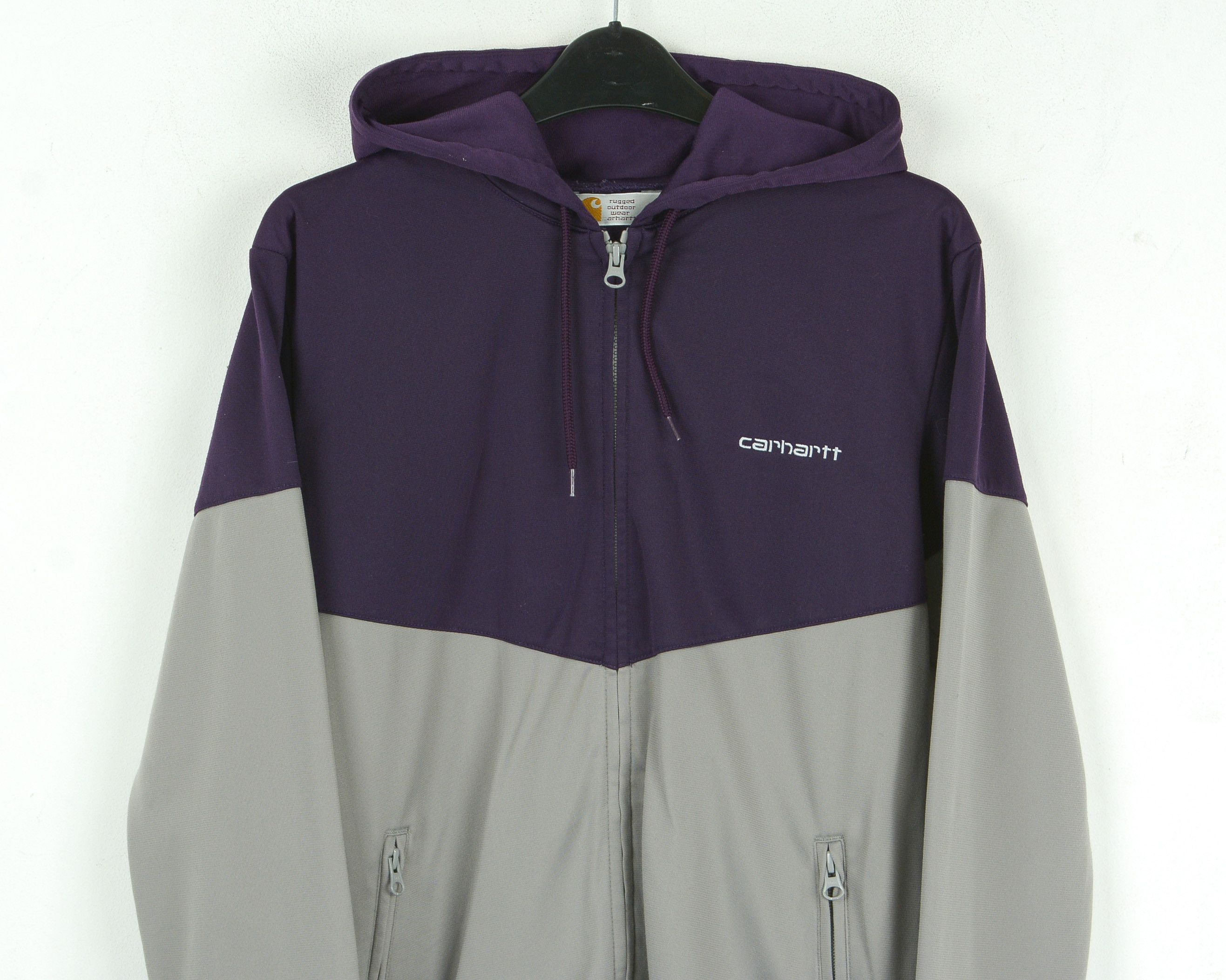 Carhartt Goal Jacket XS Jumper Sweatshirt Hooded Zip Casual Tracksuit Size US XS / EU 42 / 0 - 2 Thumbnail