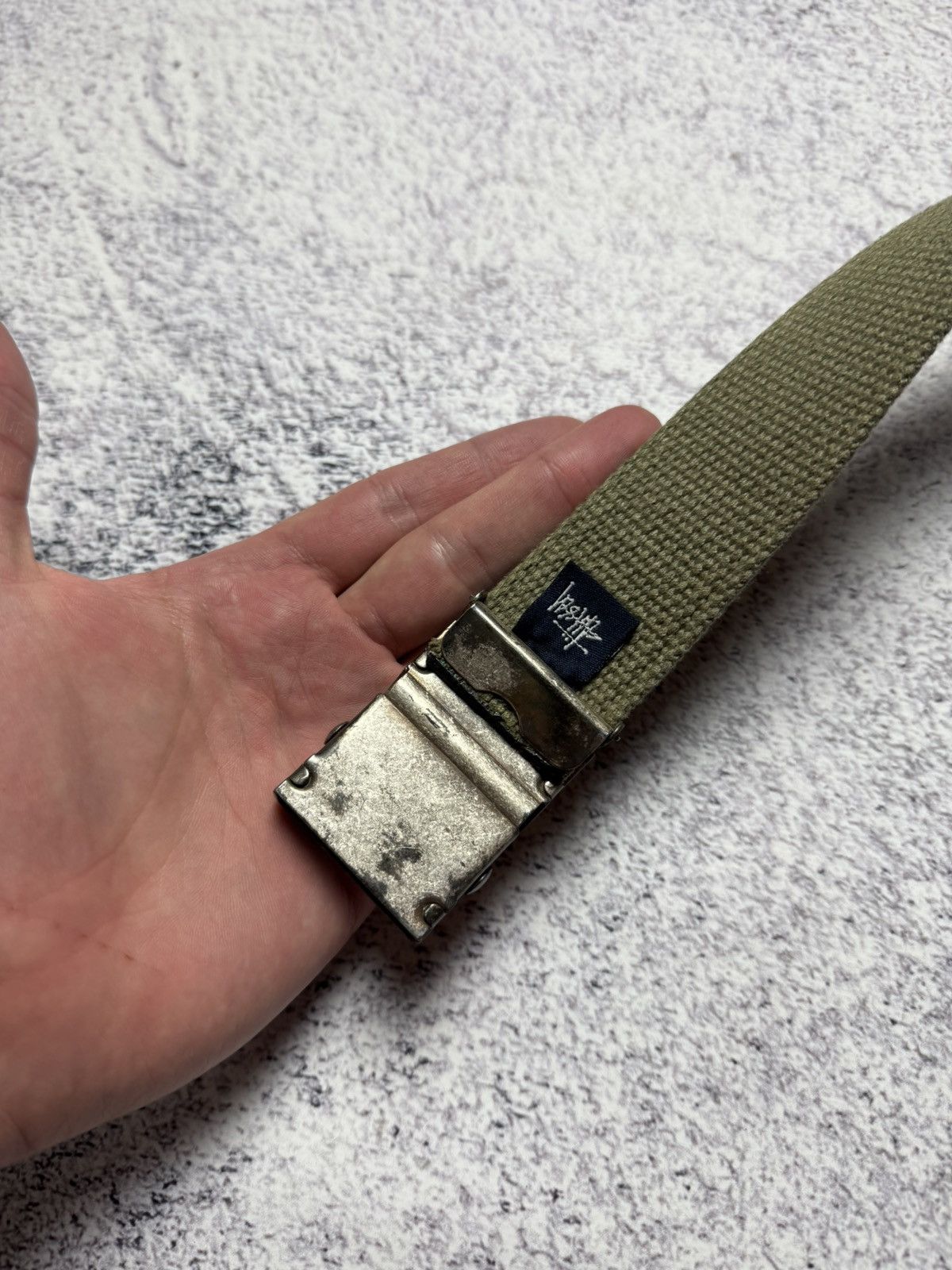 Stussy Vintage Stussy Cotton Belt Logo Y2k Avant Garde Style Rare Size ONE SIZE - 7 Thumbnail