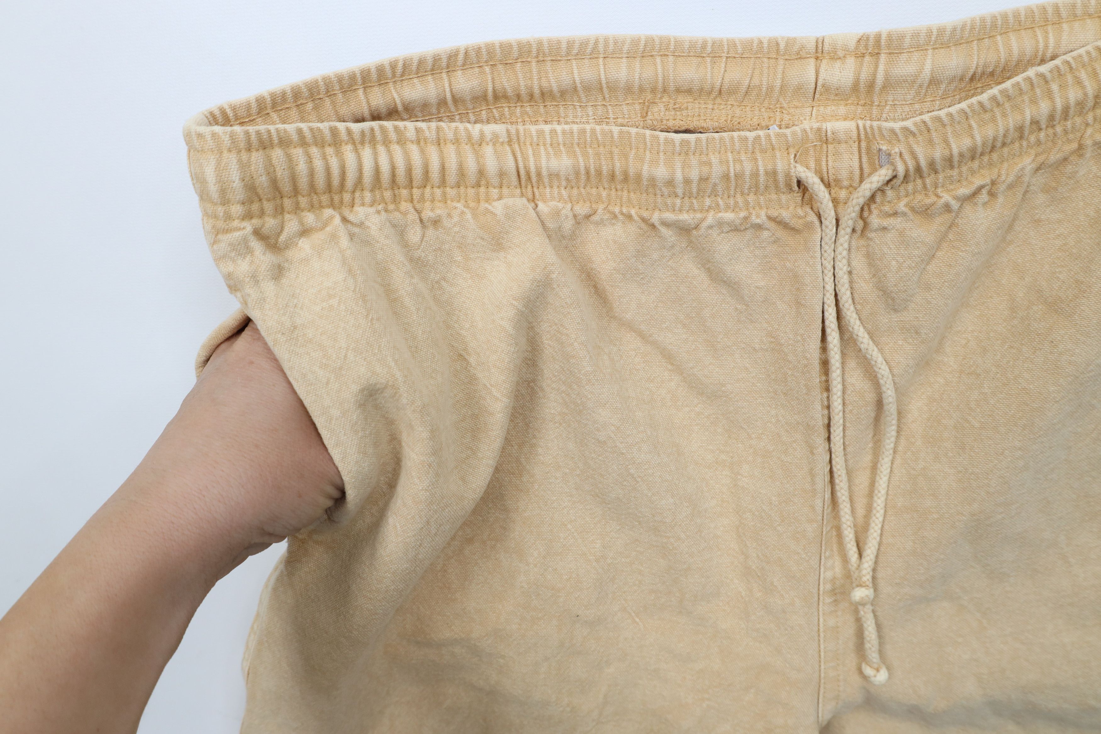 Vintage Vintage 90s Streetwear Stonewash Tapered Leg Canvas Pants Size US 34 / EU 50 - 5 Thumbnail