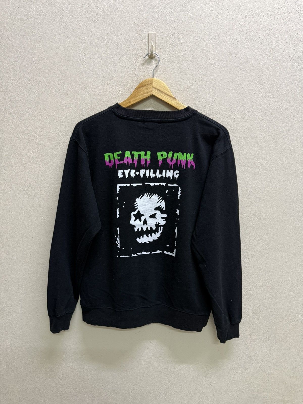 Japanese Brand Deadth Punk Eye-Filling Wego Sweatshirt Size US S / EU 44-46 / 1 - 18 Thumbnail