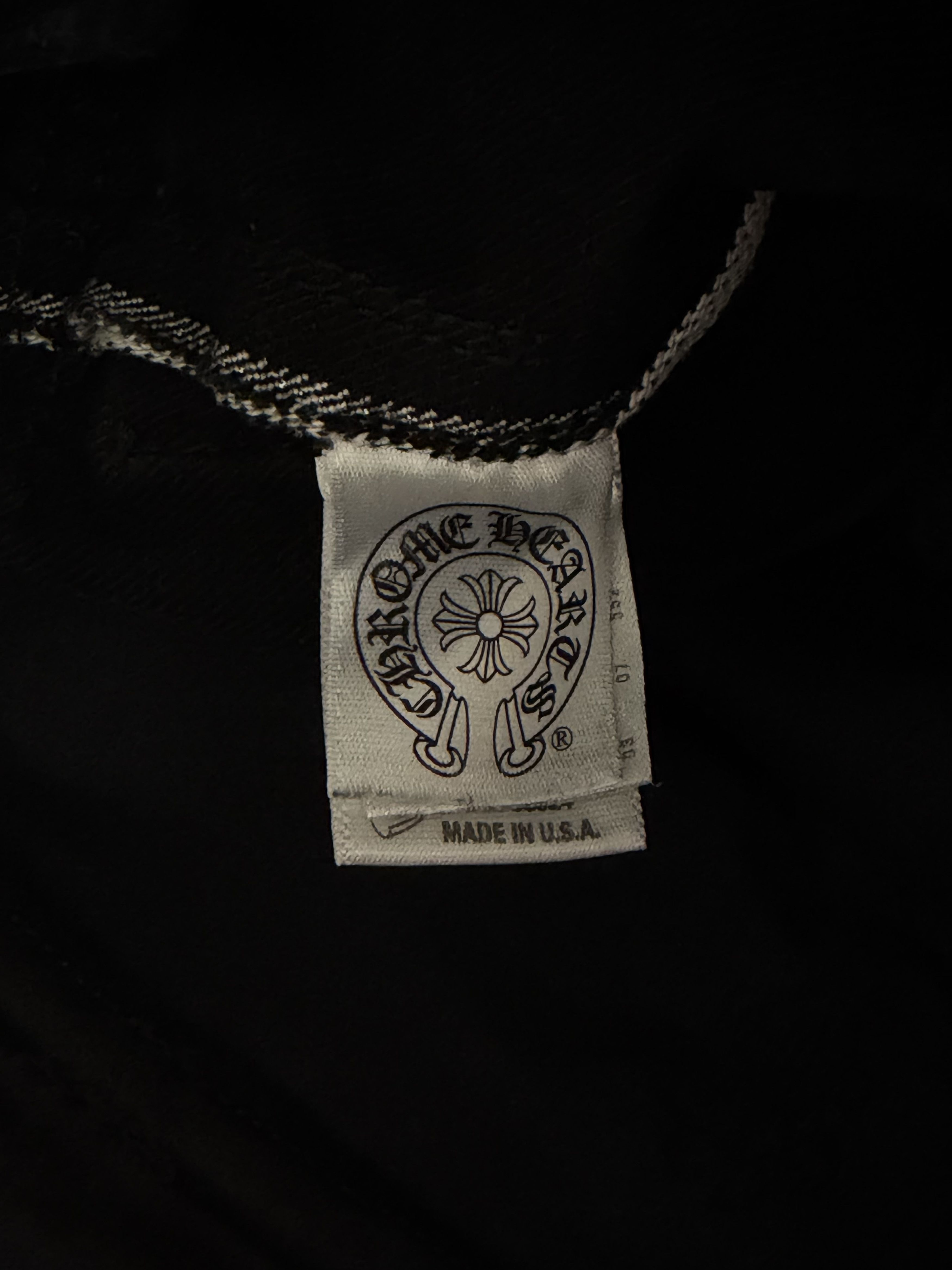 Chrome Hearts Chrome Hearts Black & Red Cross Patch Cargo Pants Size US 33 - 4 Thumbnail