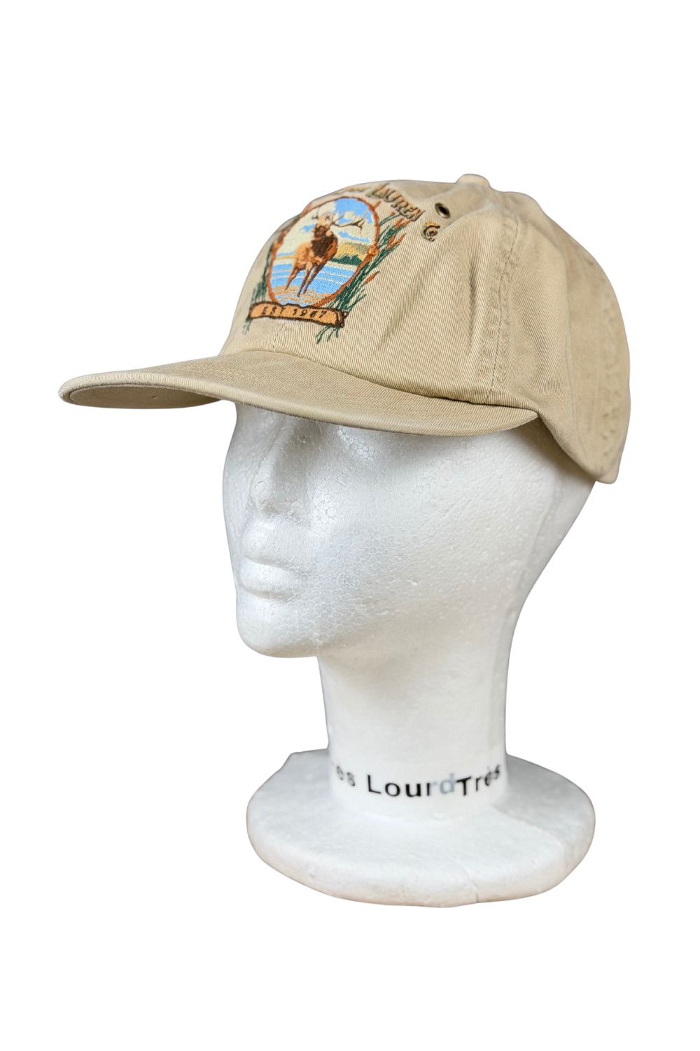 Polo Ralph Lauren Polo RL “Elk / Sportsman” Embroidered Cap – 90s Taiwan Made Size ONE SIZE - 4 Thumbnail