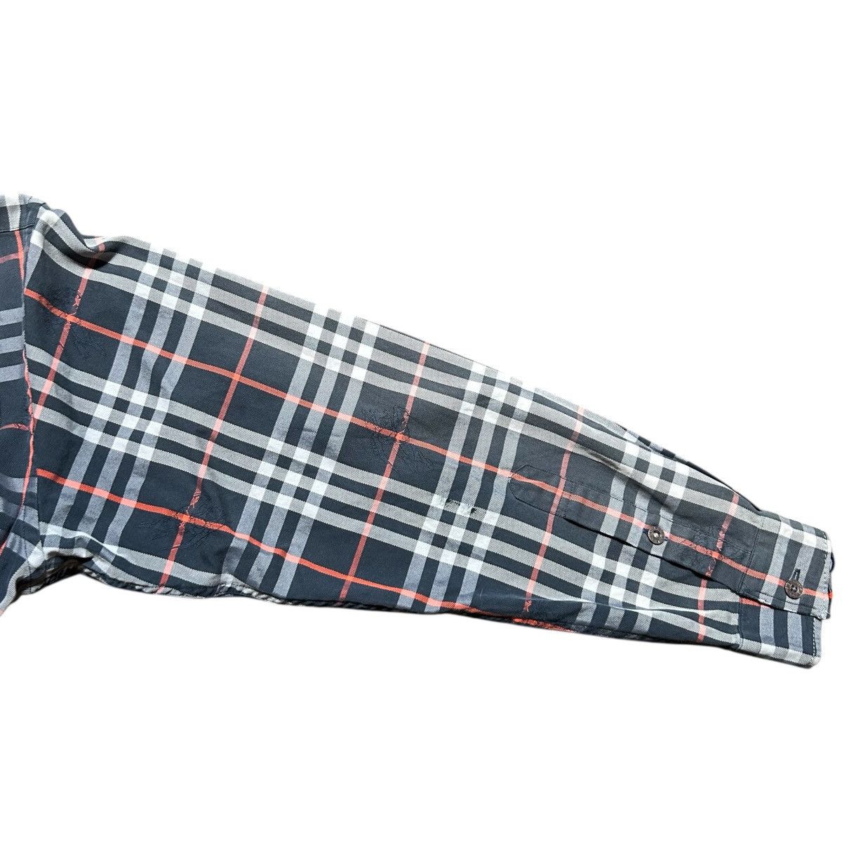 Burberry Vintage Burberrys Monogram Button Shirt Size M / US 6-8 / IT 42-44 - 12 Thumbnail