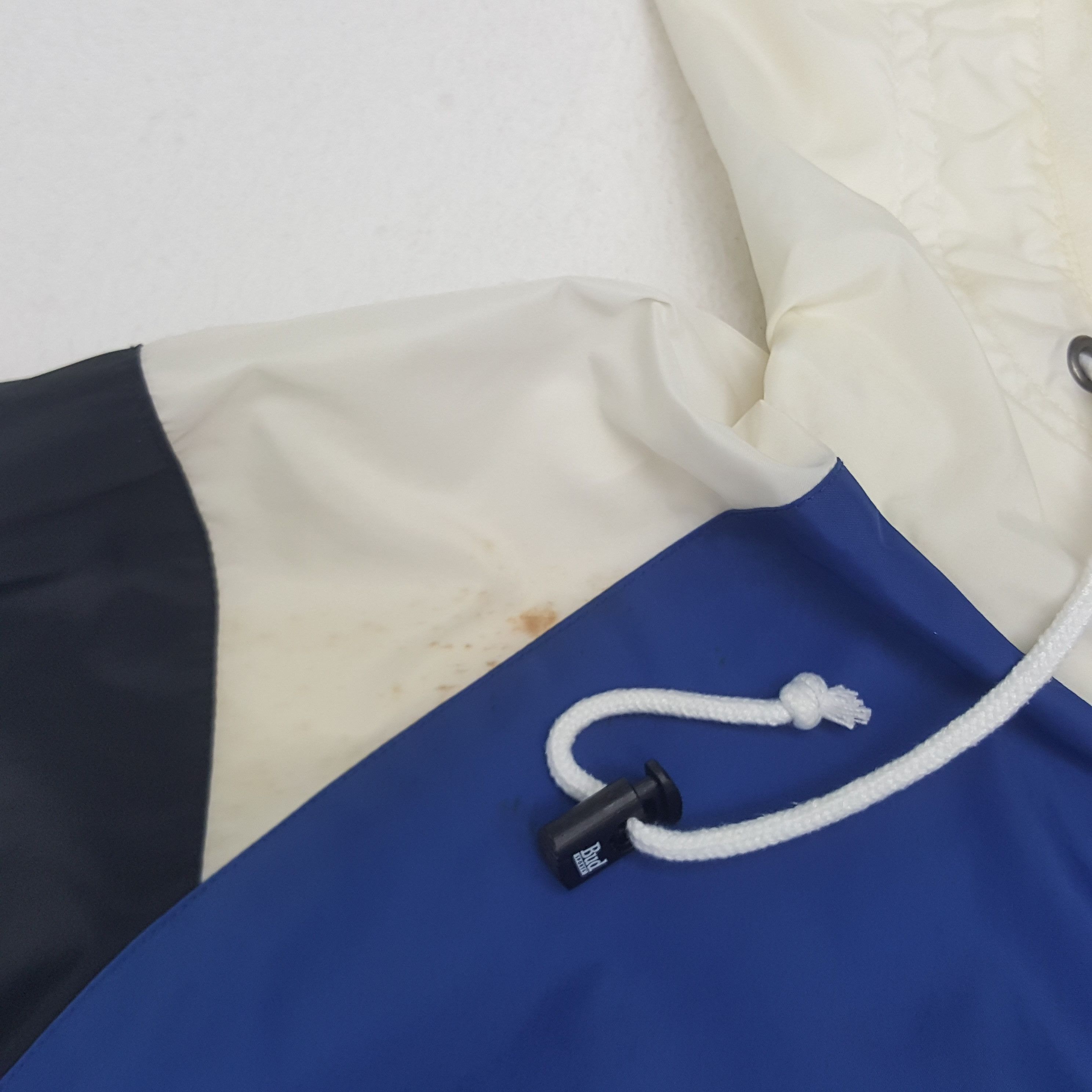 Budweiser × Vintage Vintage Budweiser Sport Windbreaker Hoodie Jacket Size US M / EU 48-50 / 2 - 10 Thumbnail