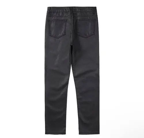 Jean japanese style leather pants Size US 32 / EU 48 - 4 Thumbnail