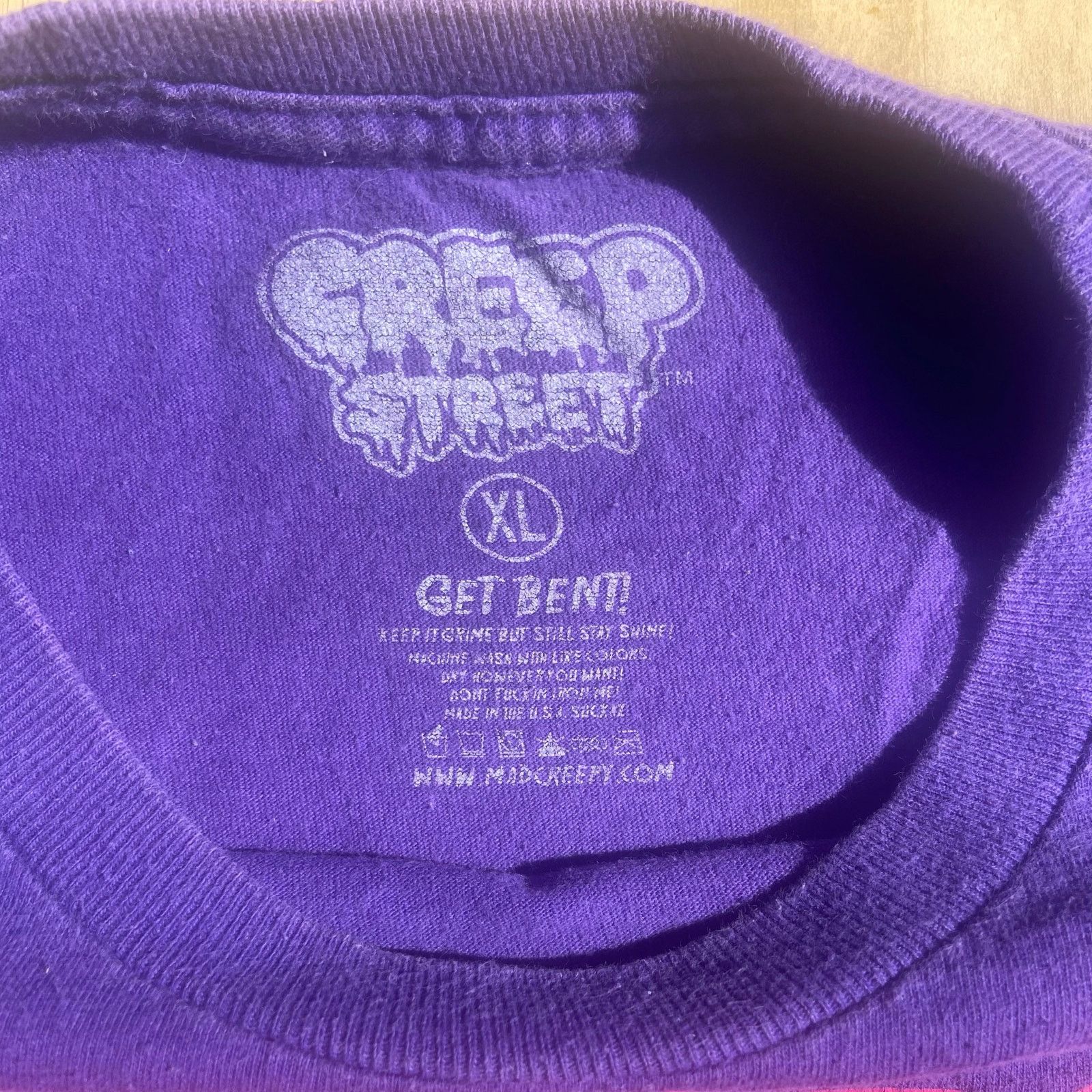 Creep Creep Street Graphic T-Shirt Size XL Streetwear Size US XL / EU 56 / 4 - 5 Thumbnail