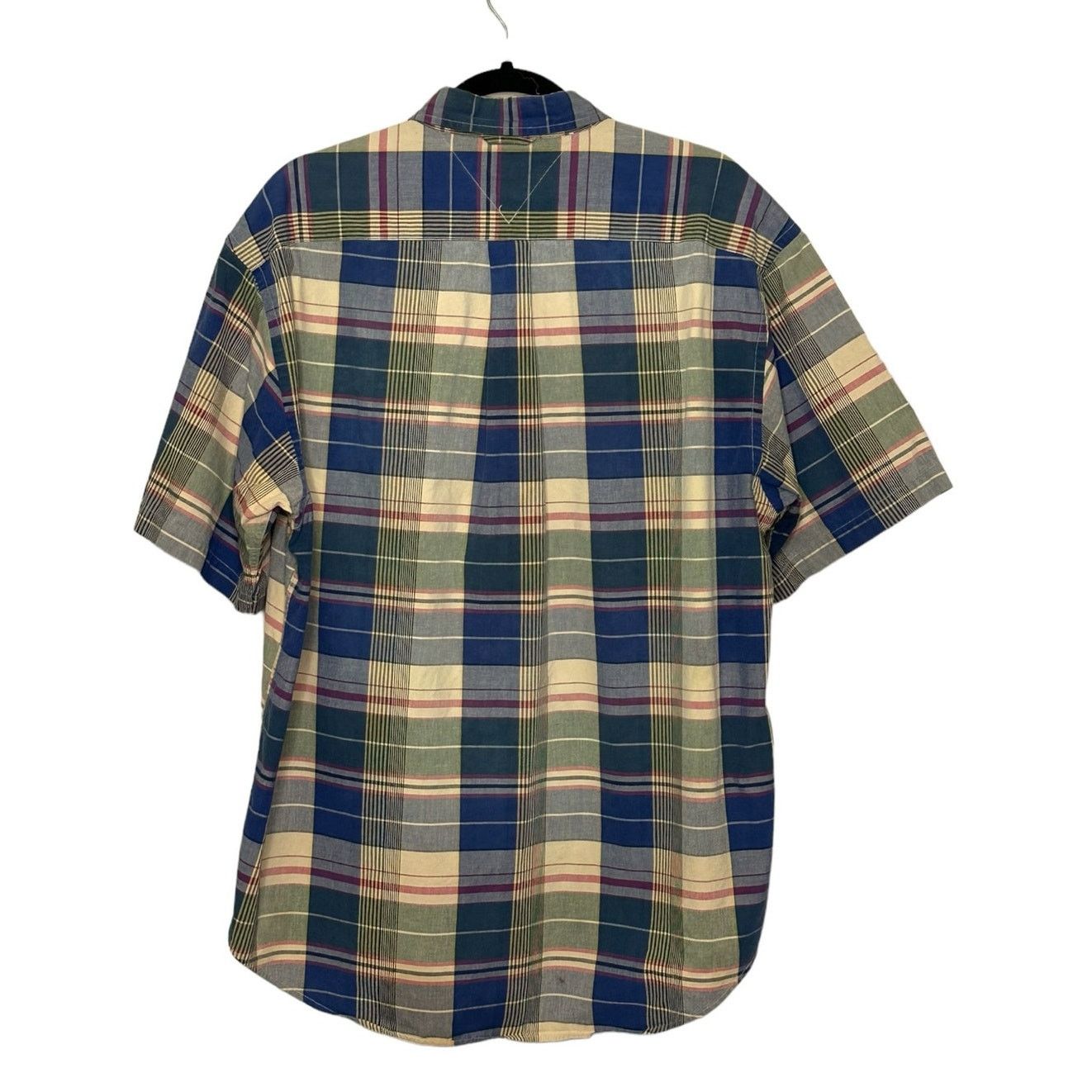 Tommy Hilfiger Tommy Hilfiger plaid short sleeves button men shirts size L Size US L / EU 52-54 / 3 - 2 Thumbnail