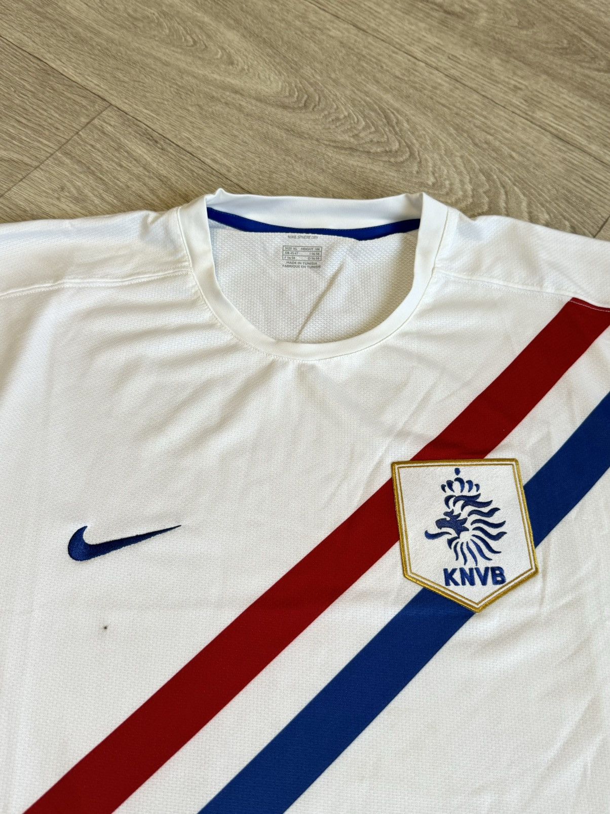 Nike 🔷Vintage Nike Netherlands 2006/07 Soccer jersey🔷 Size US XL / EU 56 / 4 - 4 Thumbnail