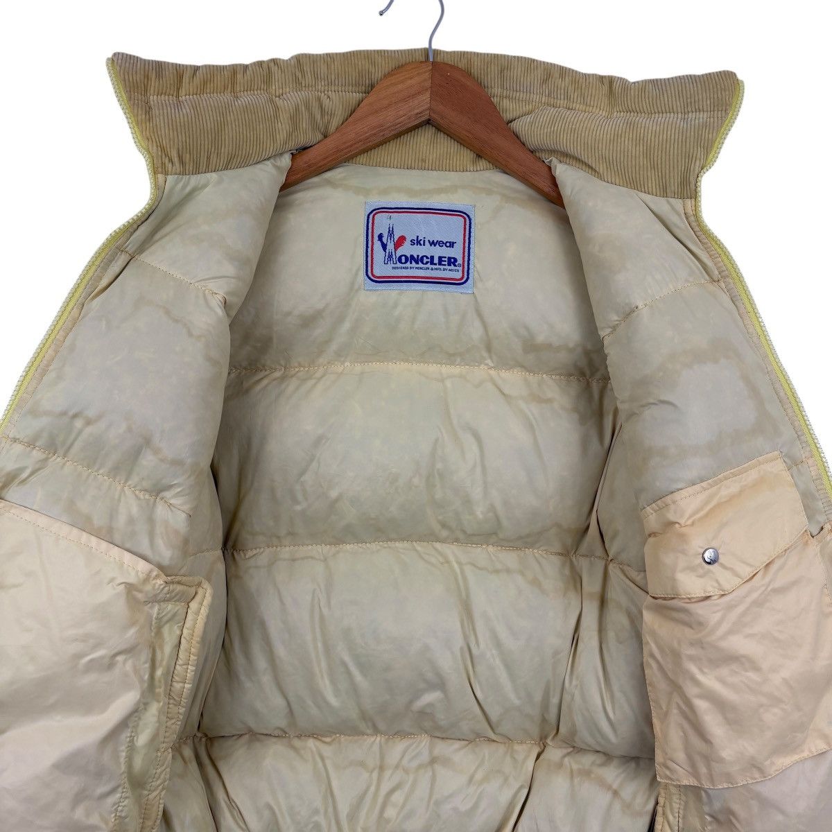 Moncler Moncler Corduroy Down Jacket Size US S / EU 44-46 / 1 - 11 Thumbnail