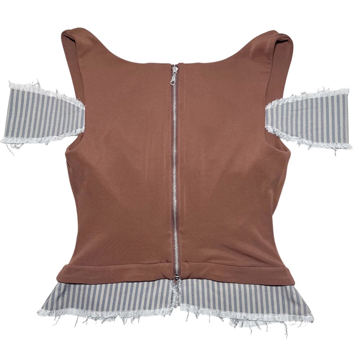 Miaou Miaou Renata Corset Top in Cocoa Size M / US 6-8 / IT 42-44 - 2 Thumbnail