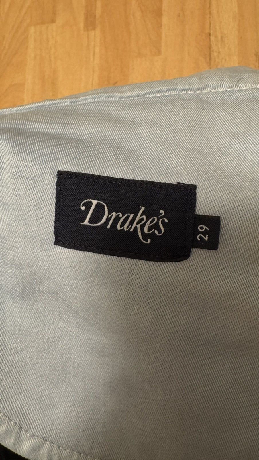 Drake's Drake’s Selvedge Denim Jeans size 29 - Tailored Fit Size US 29 - 6 Thumbnail