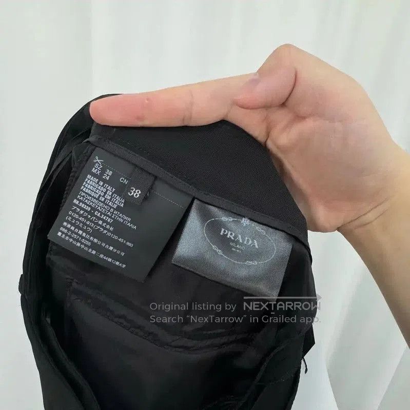 Other Prada Black Cotton Blend Women’s Shorts. Size 24" / US 00 / IT 34 - 7 Thumbnail