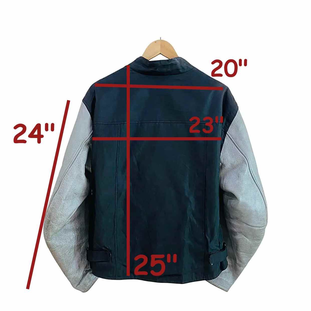 Other Vtg LAST REBLS Biker Motorcycle Guard Jacket Leather Sleeve Size US XL / EU 56 / 4 - 2 Thumbnail