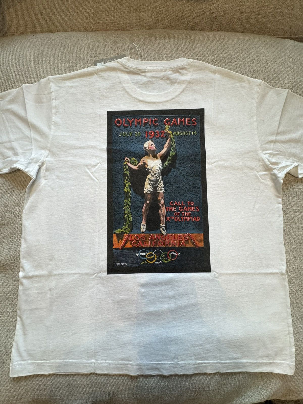 Kith Kith 2024 Paris Olympic Heritage Los Angles Tshirt Size US XL / EU 56 / 4 - 2 Thumbnail