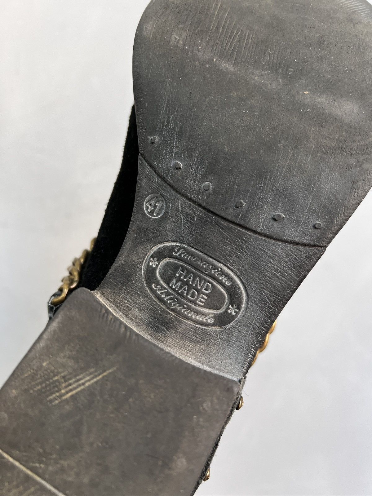 Hedi Slimane Rare hedi slimane style leather suede western boots hype Size US 8 / EU 41 - 11 Thumbnail