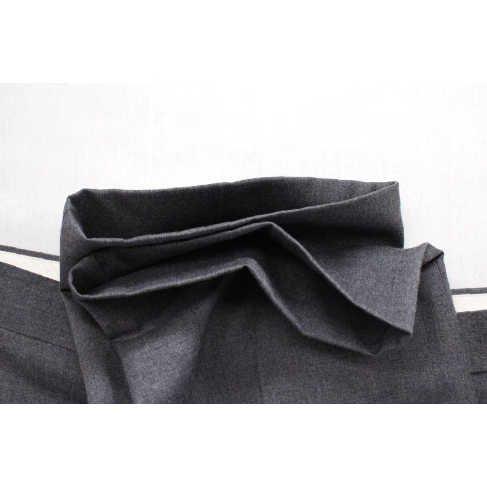 Jos. A. Bank VINTAGE Jos A Bank 1905 Dress Pants Mens 36X29 Gray Wool Blend Flat Front Stylish Preppy Size US 36 / EU 52 - 3 Thumbnail