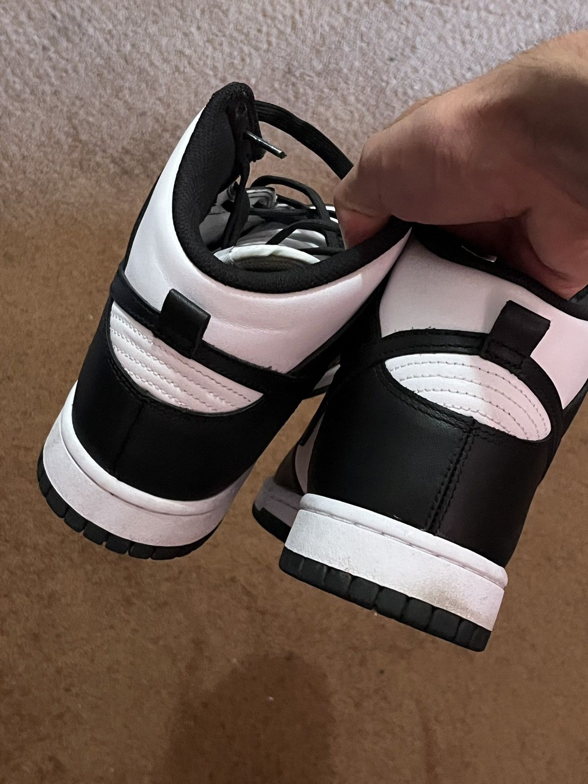 Nike Nike dunk high panda Size US 9 / EU 42 - 4 Thumbnail