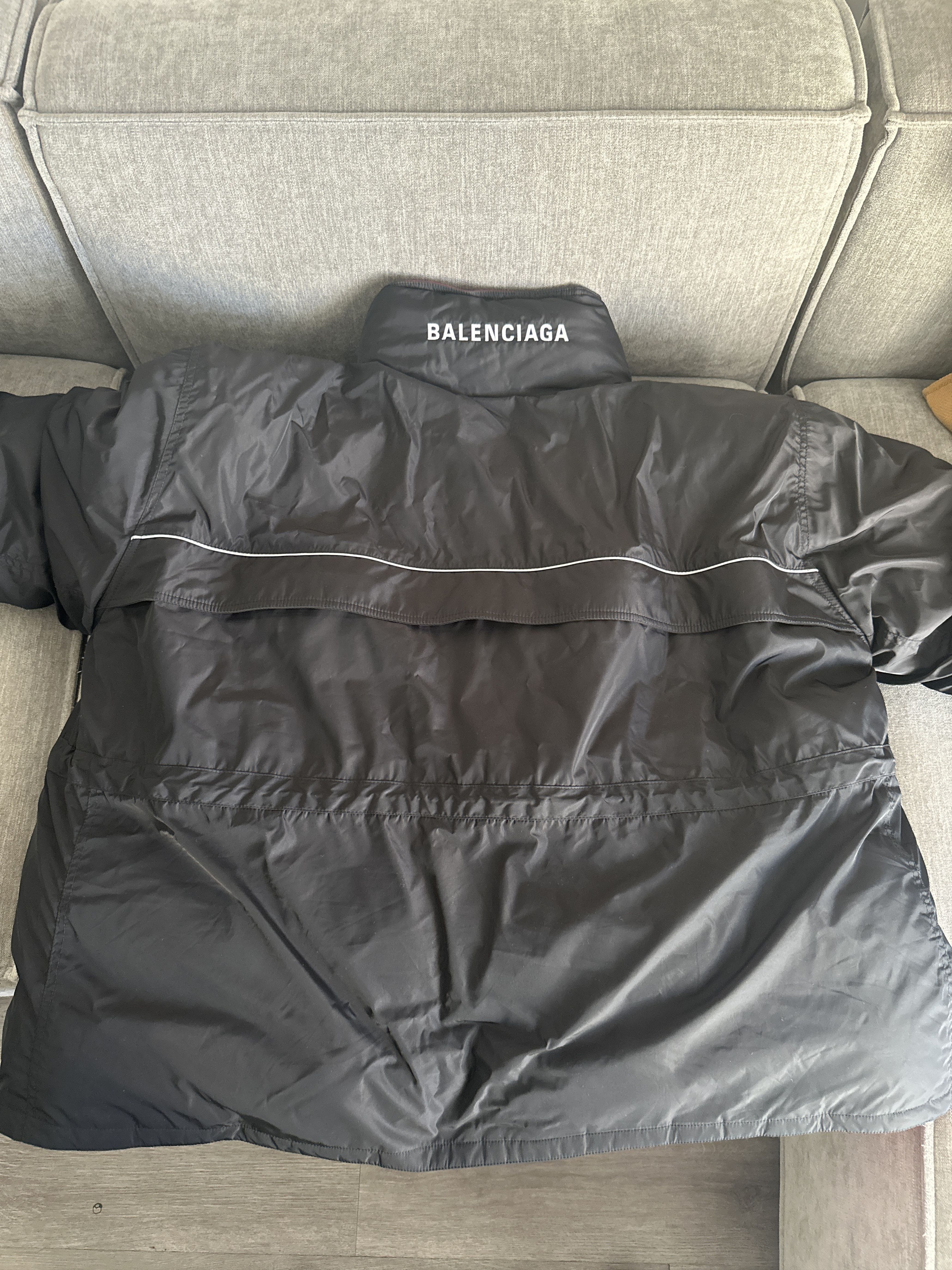 Balenciaga Parka Mat Nylon Black Size US S / EU 44-46 / 1 - 7 Thumbnail