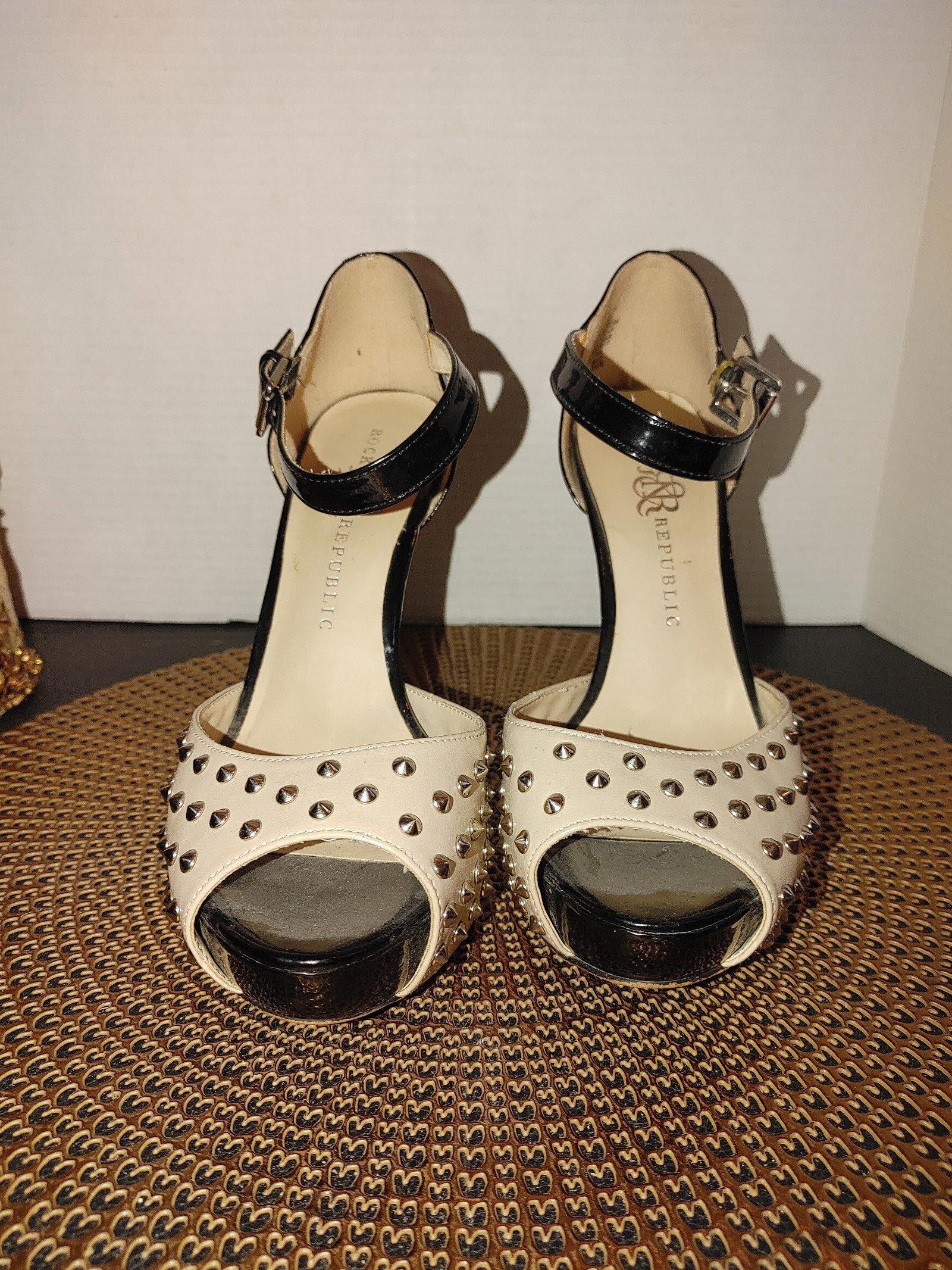 Rock & Republic Rock & Republic Kurt Tan Platform Heels Size 9 Size US 9 / IT 39 - 2 Thumbnail