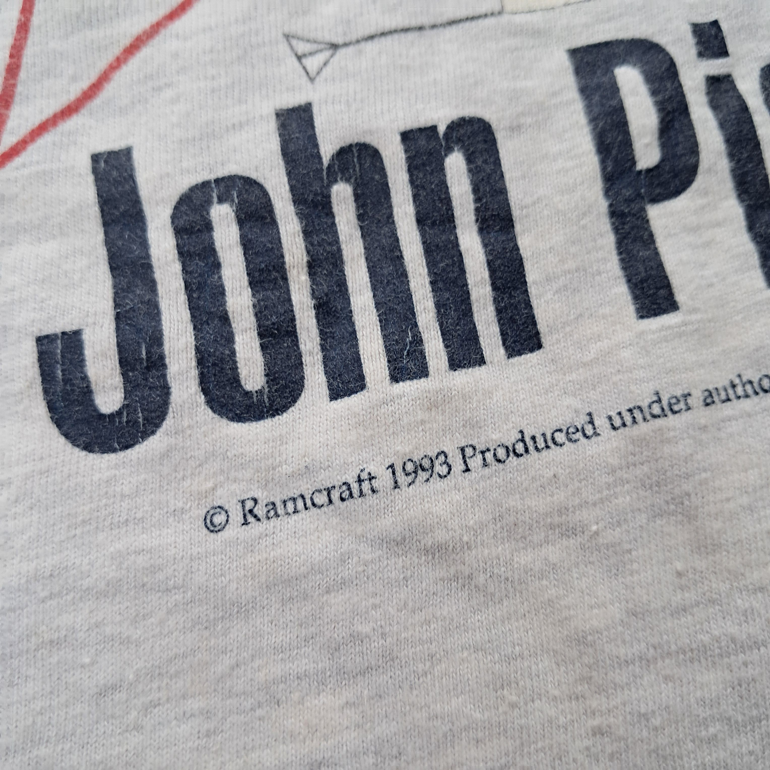 Hanes Vintage T-Shirt John Piggott Airshows by Hanes Size US XL / EU 56 / 4 - 5 Thumbnail