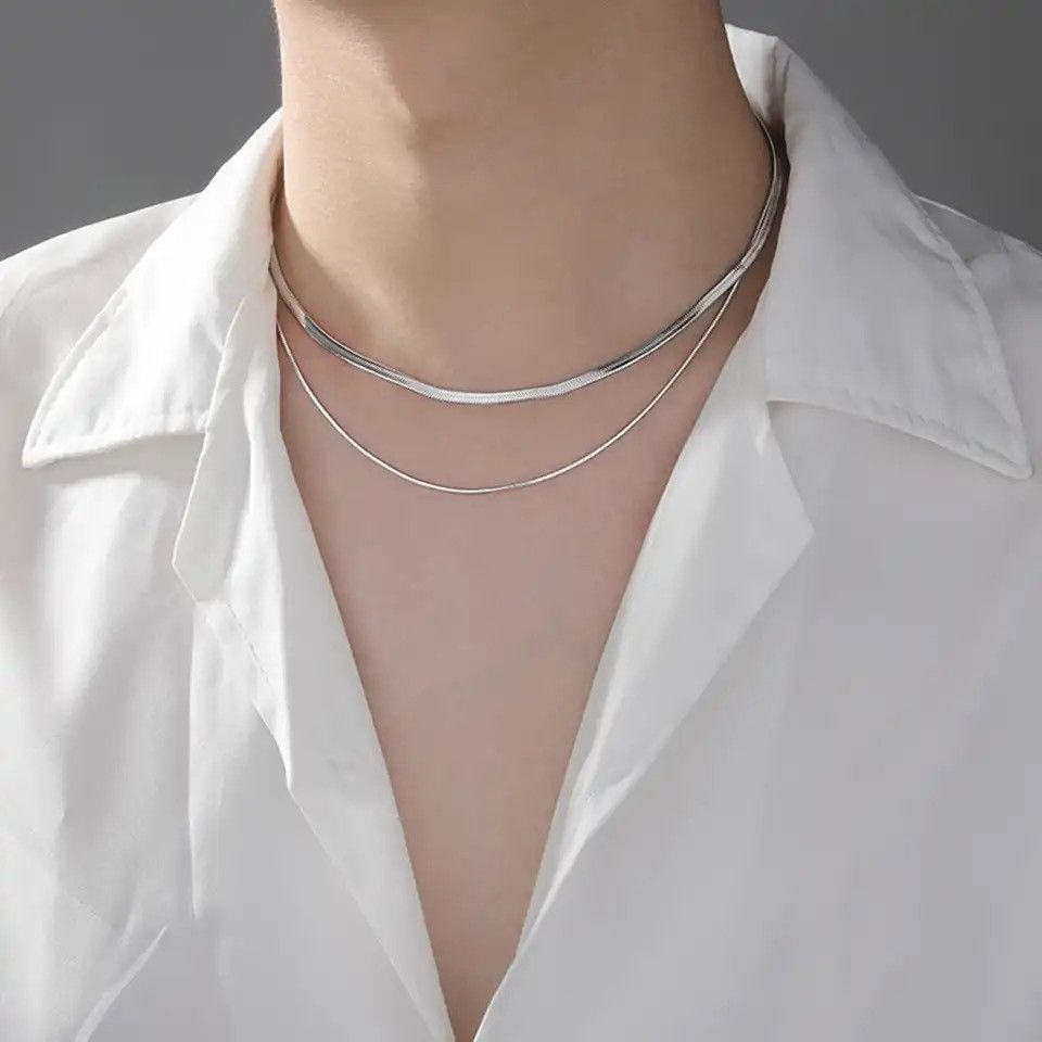 Jewelry Snake Chain Necklace Size ONE SIZE - 1 Thumbnail