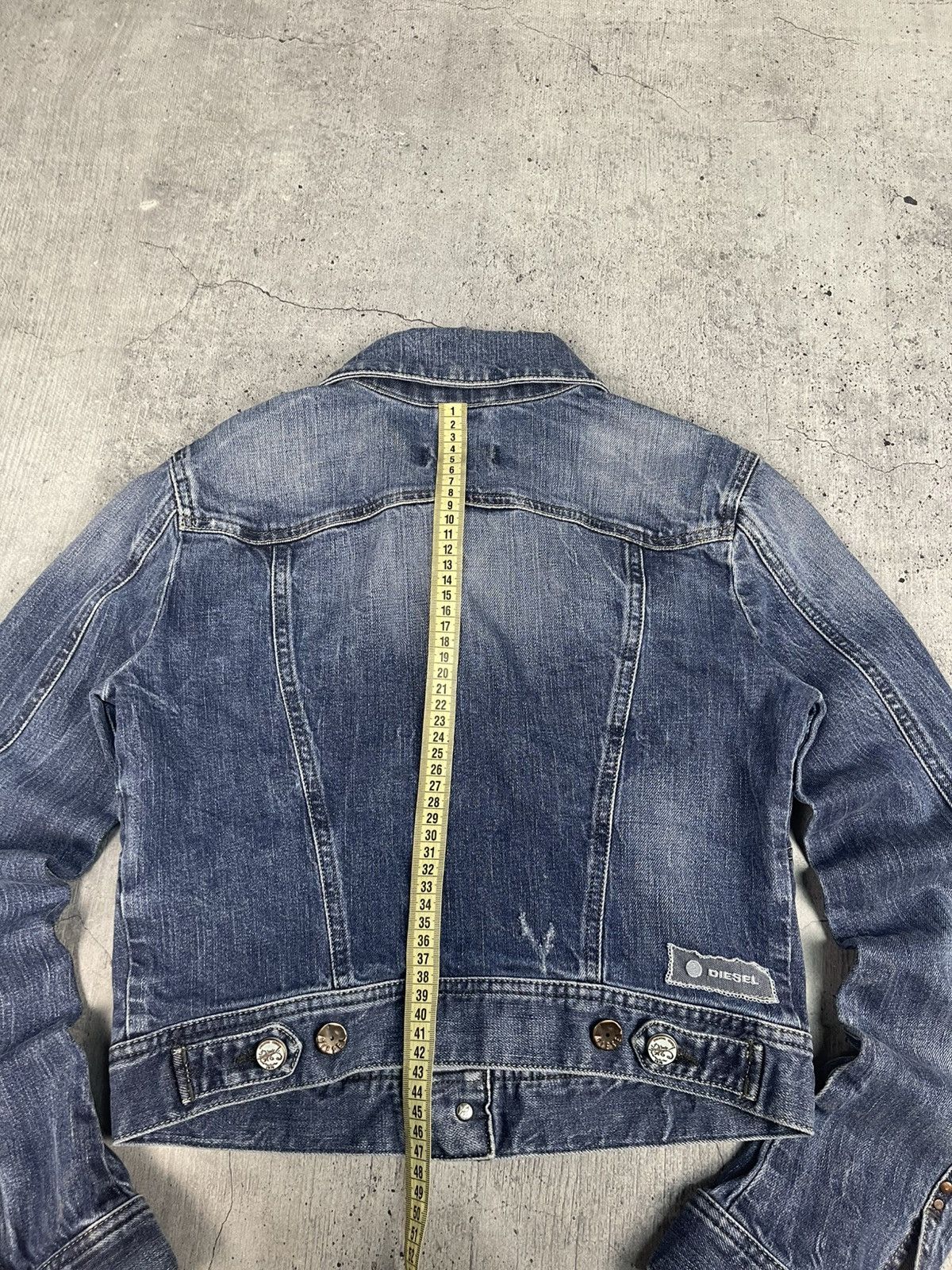 Diesel Diesel Vintage Y2K Washed Blue Denim Jeans Jacket Size M / US 6-8 / IT 42-44 - 14 Thumbnail
