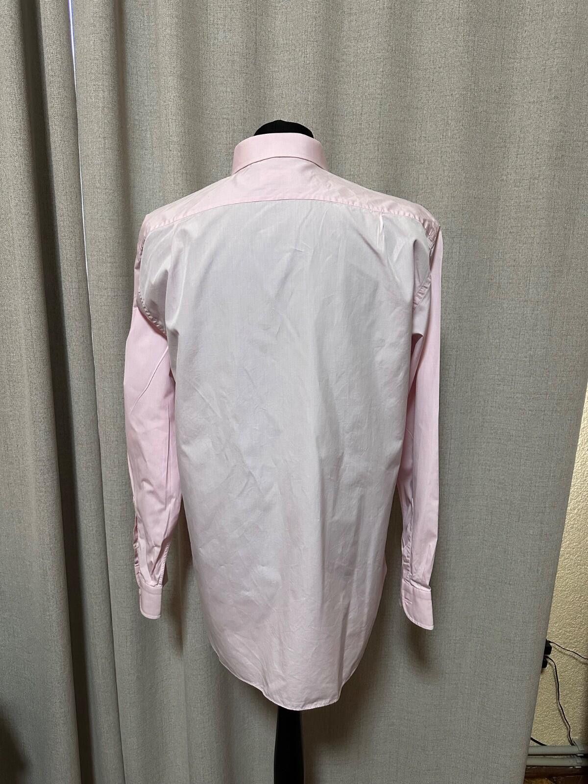 Brioni Brioni Men's Light Pink Dress Shirt 16 41 Italy Size 42R - 6 Thumbnail