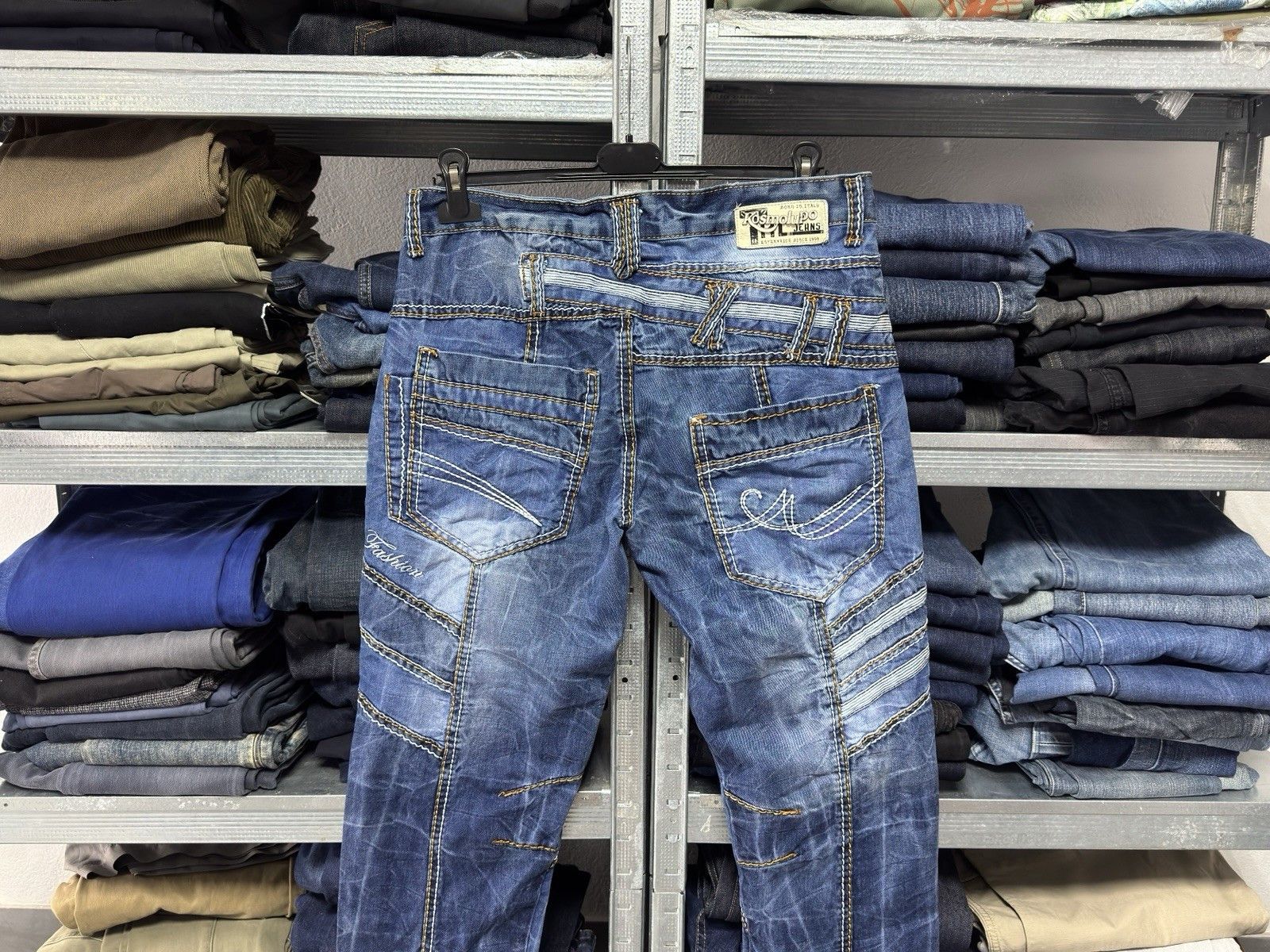 Other Kosmo Lupo y2k Denim Zipper Japan Style Distressed Jeans Size US 34 / EU 50 - 10 Thumbnail