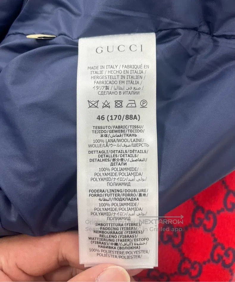 Gucci Gucci Red old flower GG full-print shirt-style cotton jack Size US S / EU 44-46 / 1 - 5 Thumbnail