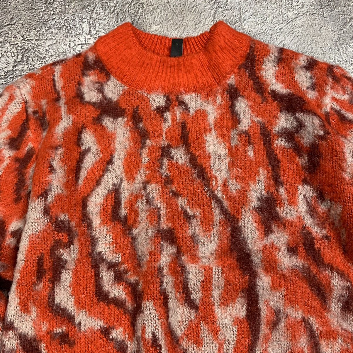 Vintage Vintage 90s Abstract Mohair Oversized Sweater Y2K Grunge S Size S / US 4 / IT 40 - 4 Thumbnail