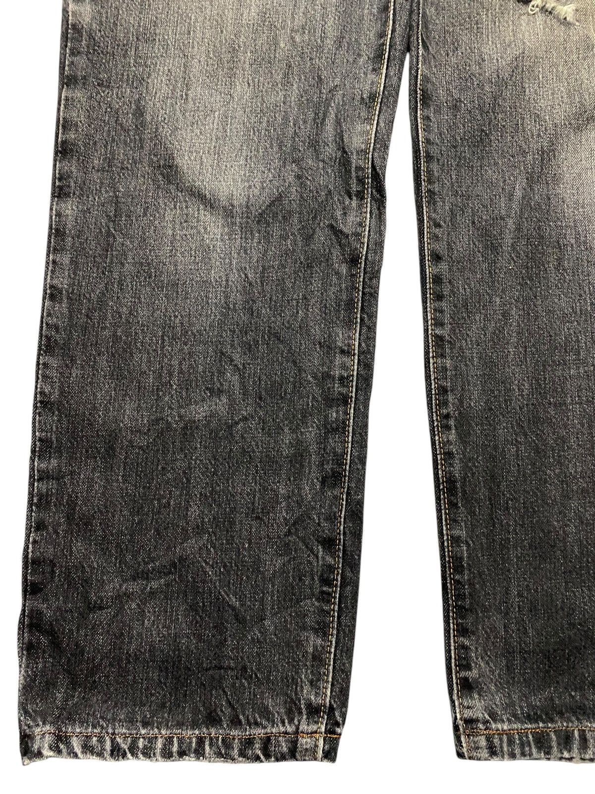Edwin Vintage Edwin Japan Denim Tears Distressed Loose Slim Jeans Size US 32 / EU 48 - 6 Thumbnail