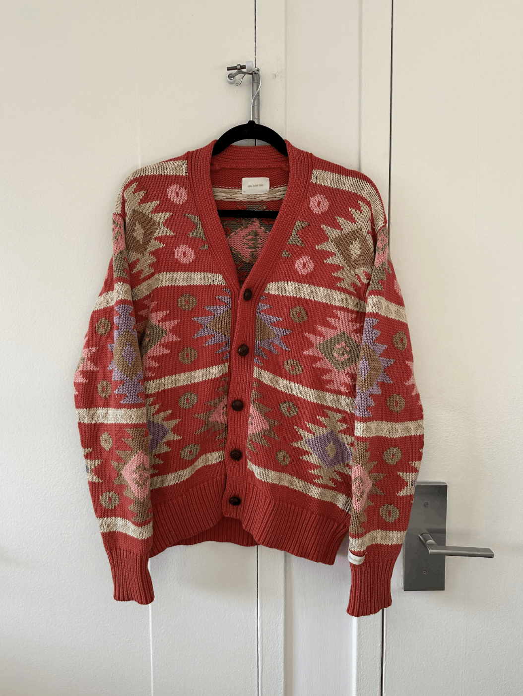 Aime Leon Dore Aime Leon Dore Geometric Knit Cardigan Size US XS / EU 42 / 0 - 1 Thumbnail
