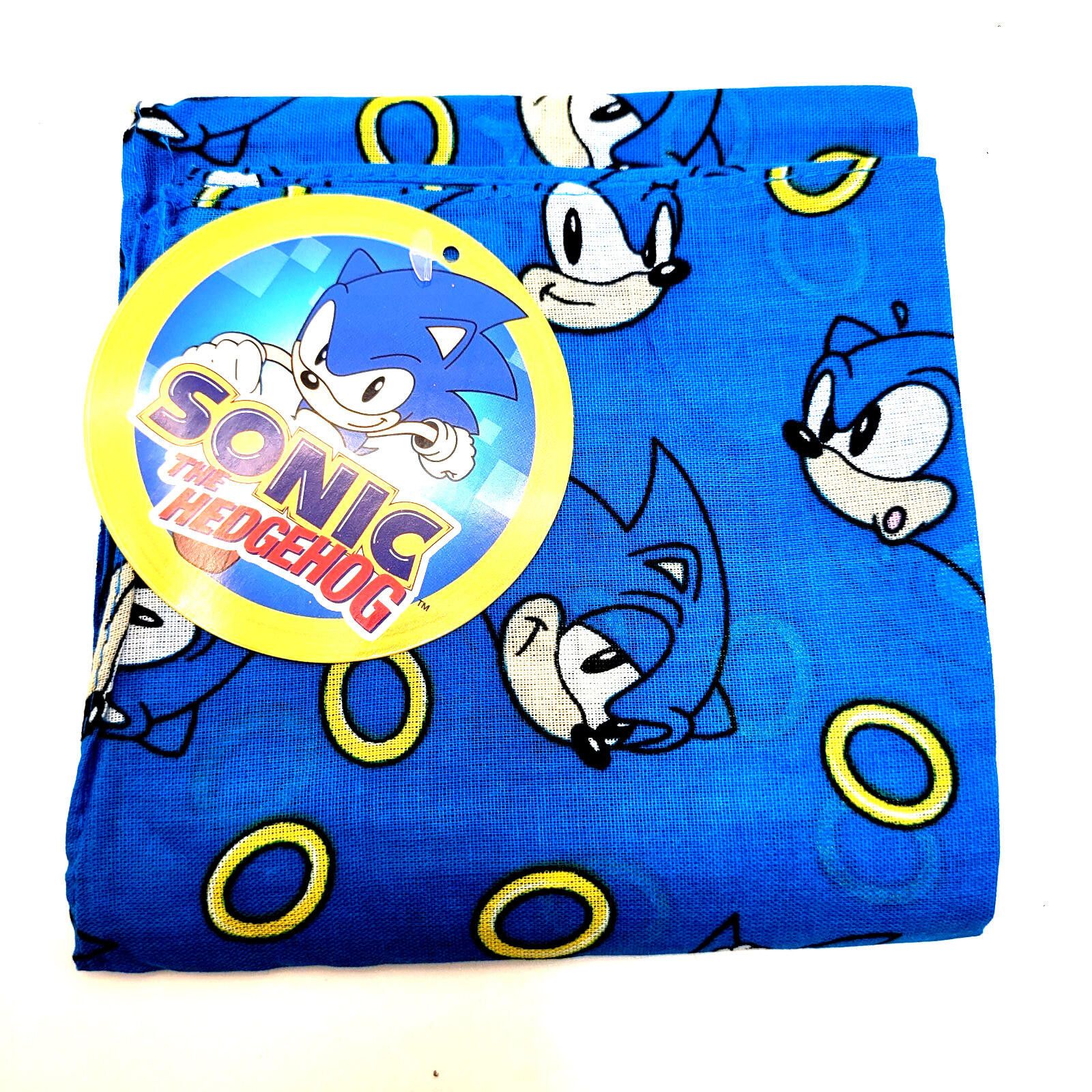 semanticdesign Sonic The Hedgehog Youth Video Game Bandana - Official Size ONE SIZE - 2 Thumbnail
