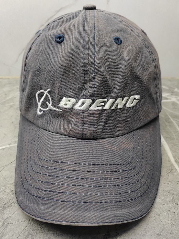 Vintage Vintage Boeing Airplane Cap Hat Size ONE SIZE - 2 Thumbnail