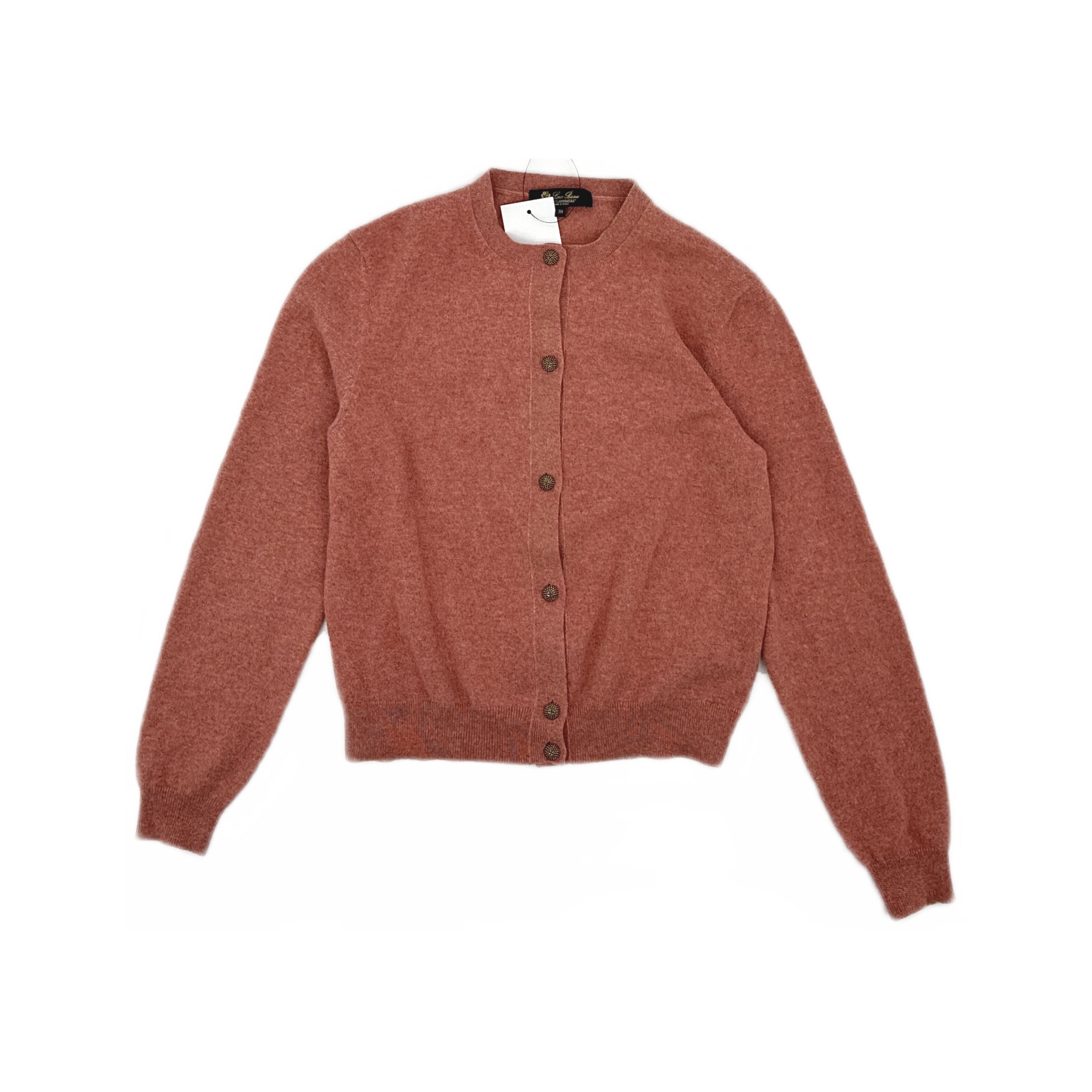 Loro Piana Loro Piana Baby Cashmere Cardigan Rose Size 38 Size XS / US 0-2 / IT 36-38 - 1 Thumbnail