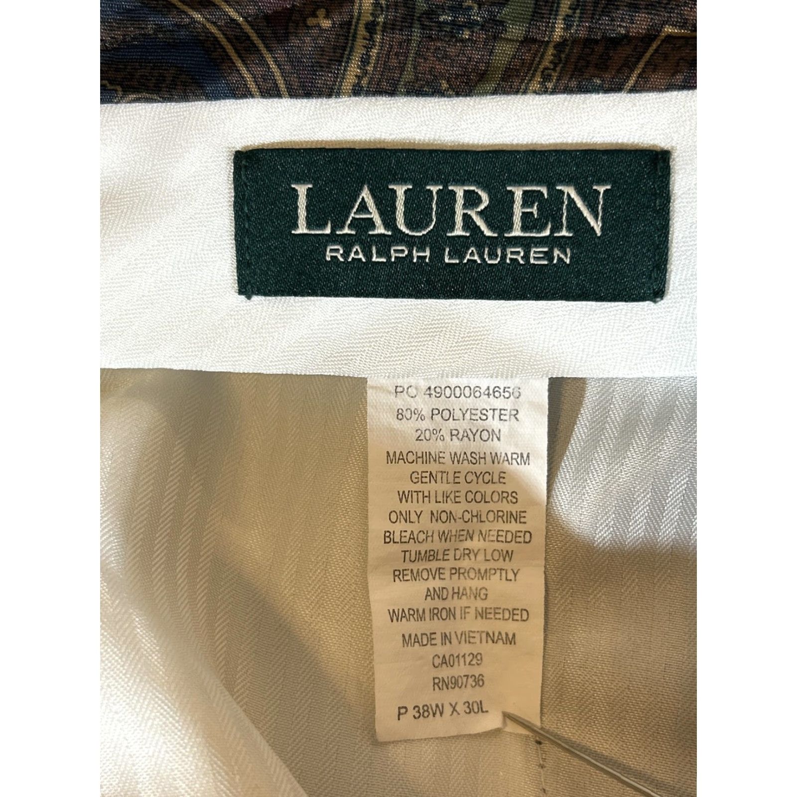 Ralph Lauren VINTAGE? No. Size US M / EU 48-50 / 2 - 6 Thumbnail