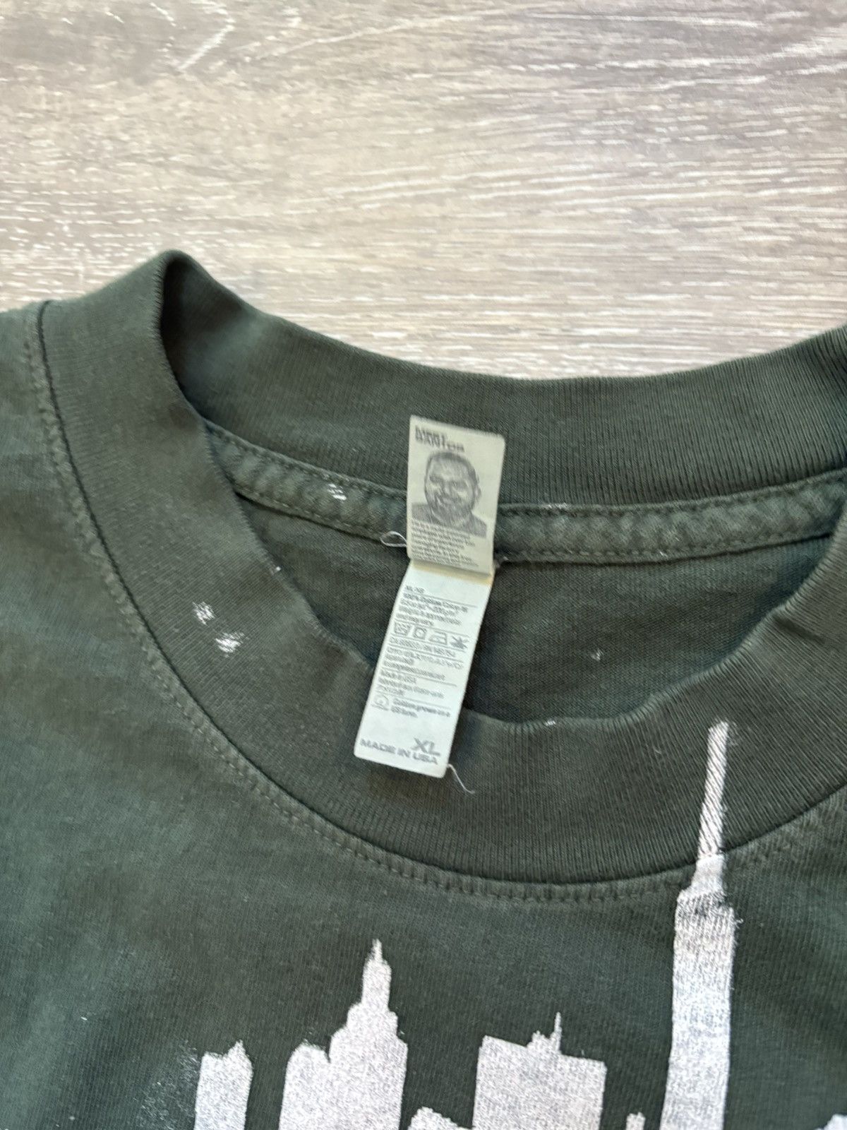 Los Angeles Apparel Heavyweight Custom Alcatraz T-Shirt Size US XL / EU 56 / 4 - 3 Thumbnail