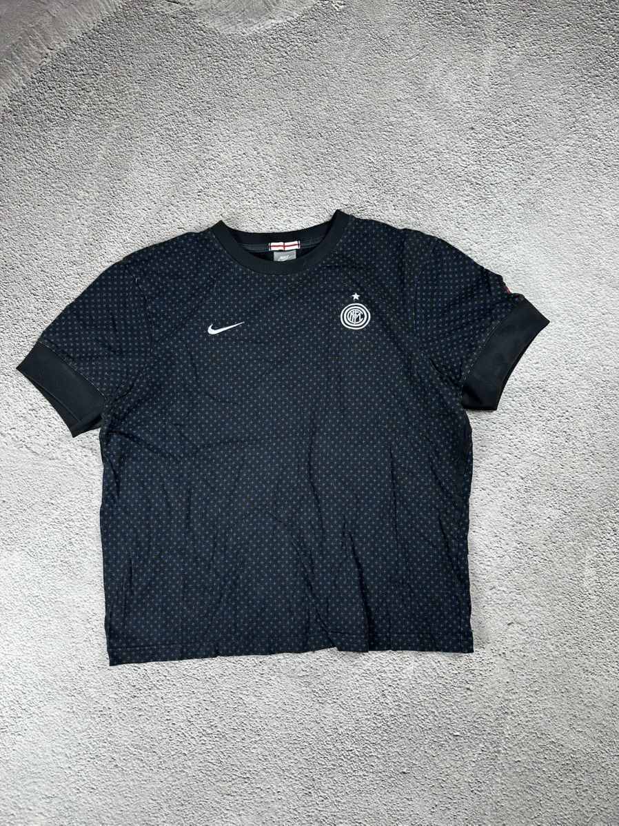 Nike × Vintage Nike Inter Milan x England Crossover Tee Vintage Blockcore Size US S / EU 44-46 / 1 - 3 Thumbnail