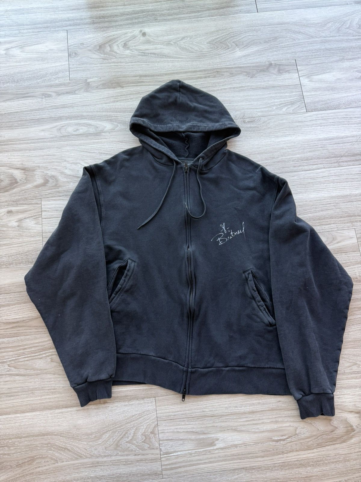 Balenciaga Balenciaga 23SS Zip Hoodie Sweatshirt | Grailed
