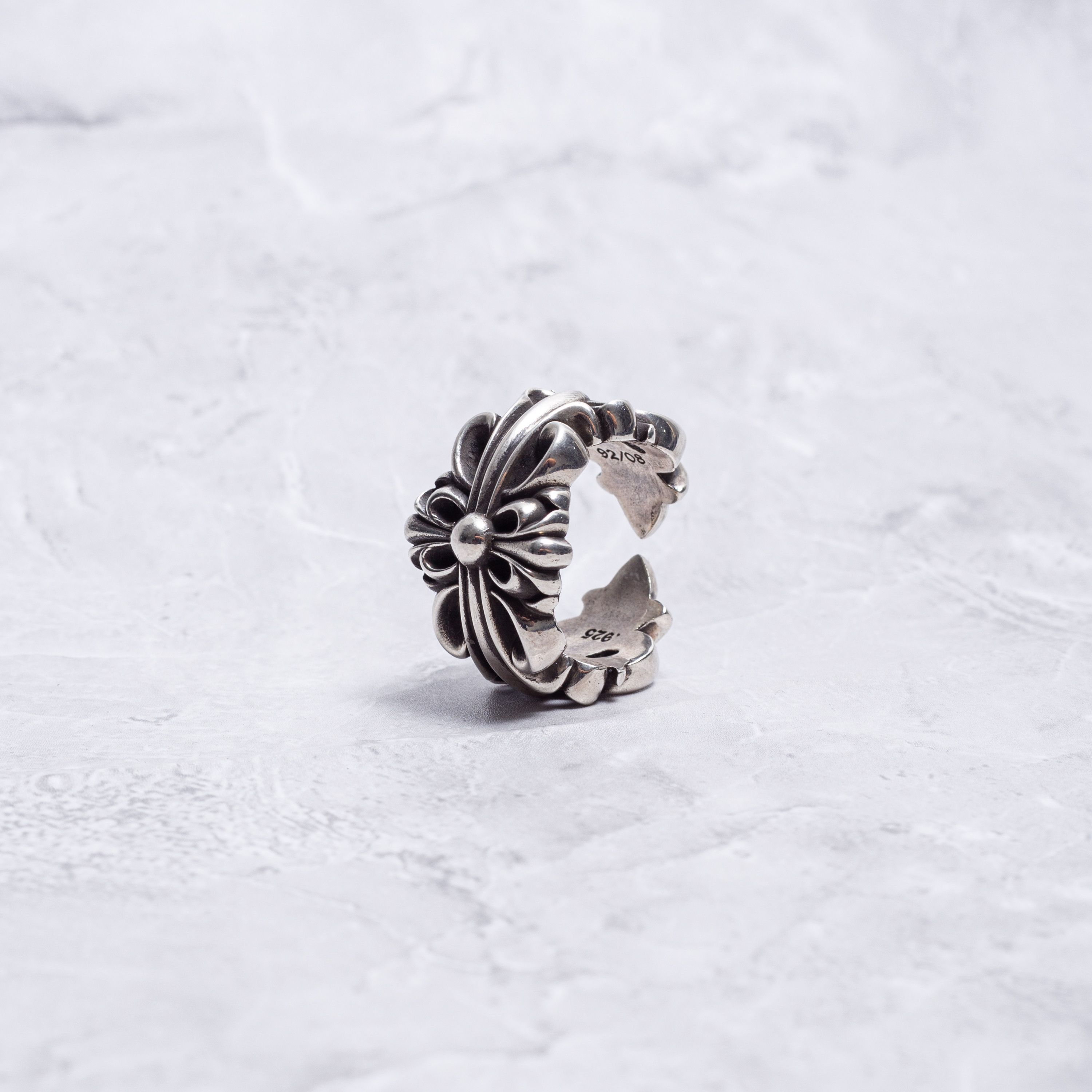 Chrome Hearts CHROME HEARTS Double Floral Ring Size ONE SIZE - 11 Thumbnail