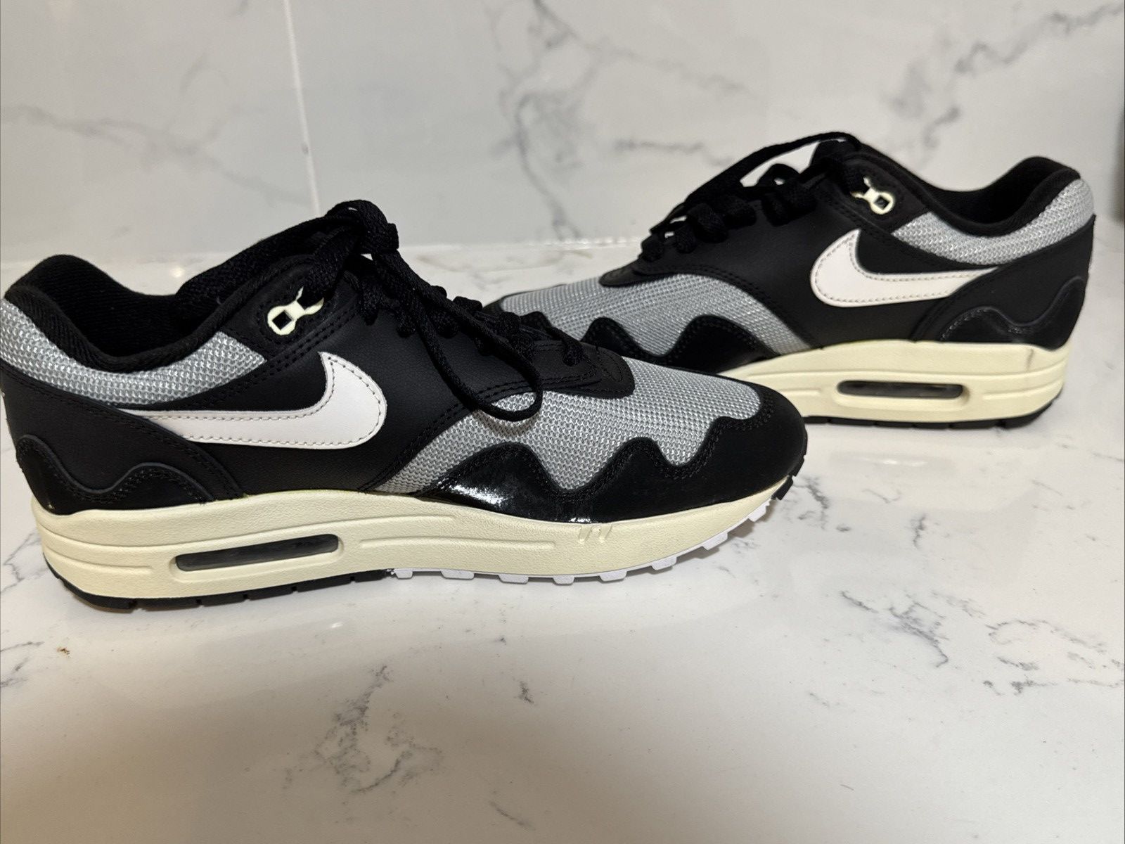 Nike × Patta Nike Air Max 1 Patta Waves Black Size US 8 / EU 41 - 4 Thumbnail