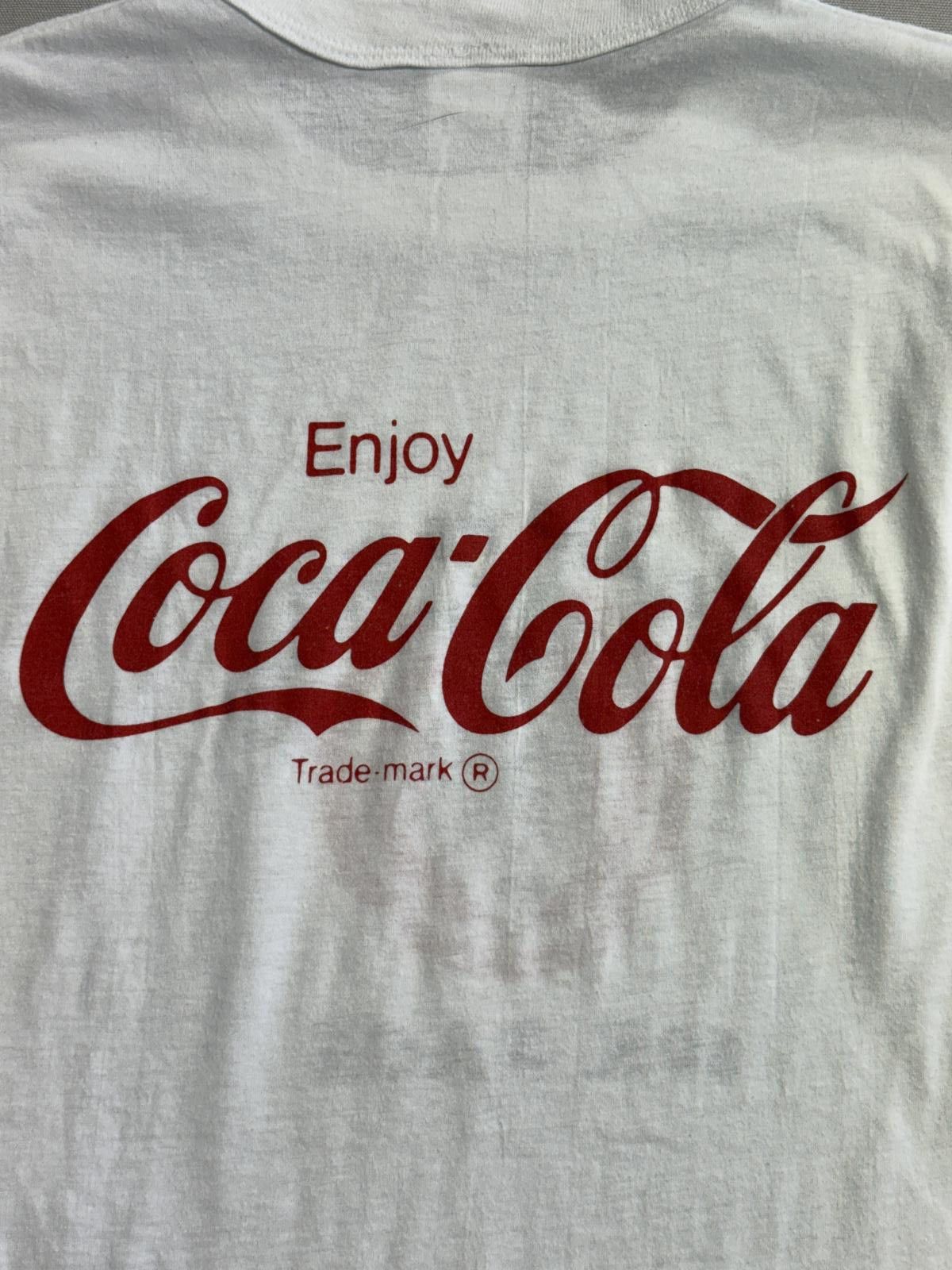 Whitehouse Cox Vintage Afram Sleeveless Tee 86 Expo 10K Race Coca Cola Ad Size US L / EU 52-54 / 3 - 5 Thumbnail