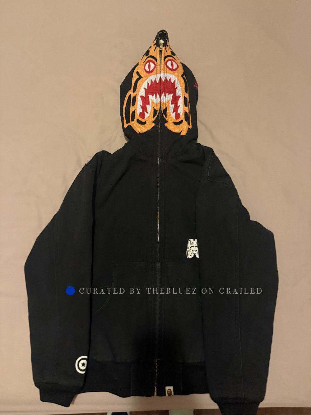 Bape Padded Black Tiger Embroidered Jacket Size US M / EU 48-50 / 2 - 1 Thumbnail