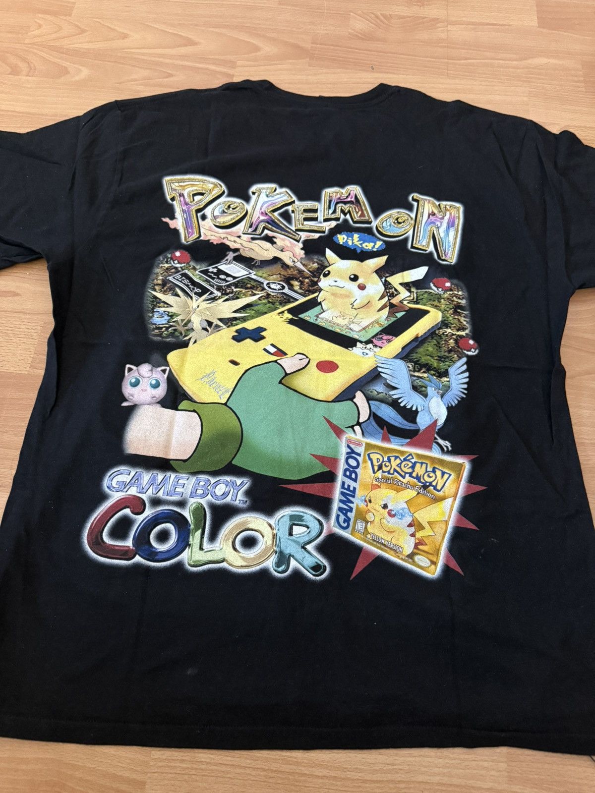 Other DBRUZE Pokemon Gameboy Color Black T Shirt Sz XL SUPER RARE Size US XL / EU 56 / 4 - 8 Thumbnail