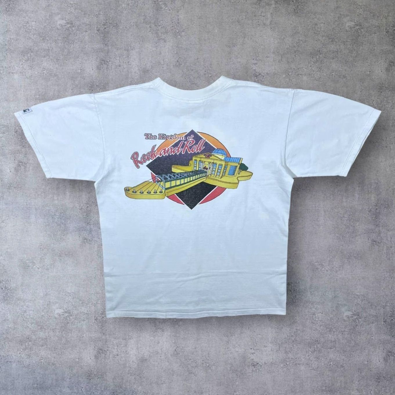 Hard Rock Cafe Vintage Hard Rock Cafe Orlando Souvenir Graphic White T-Shirt Large Size US L / EU 52-54 / 3 - 2 Thumbnail